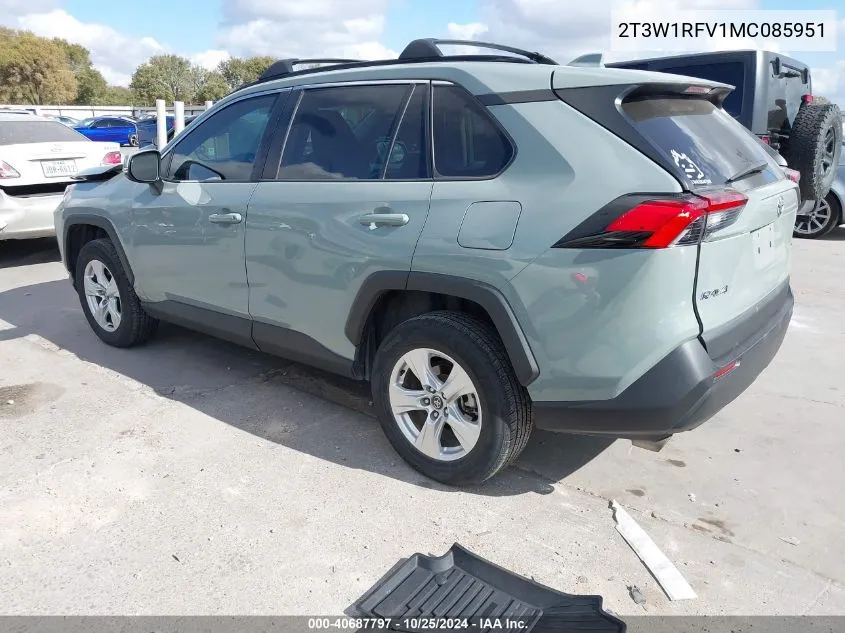 2T3W1RFV1MC085951 2021 Toyota Rav4 Xle