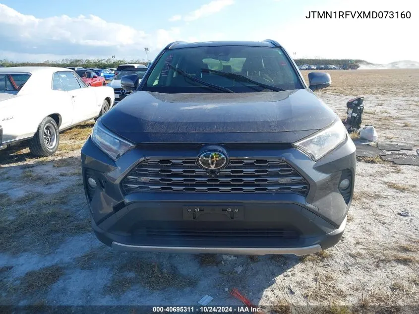 2021 Toyota Rav4 Limited VIN: JTMN1RFVXMD073160 Lot: 40695311