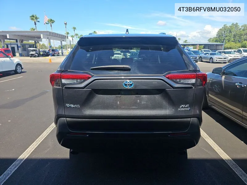 2021 Toyota Rav4 Hybrid Xle Premium VIN: 4T3B6RFV8MU032050 Lot: 40706086