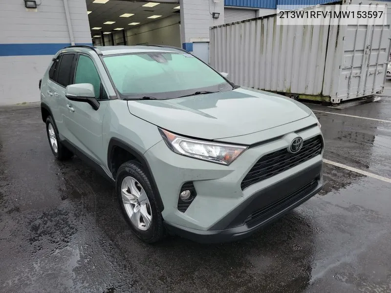 2021 Toyota Rav4 Xle/Xle Premium VIN: 2T3W1RFV1MW153597 Lot: 40713951