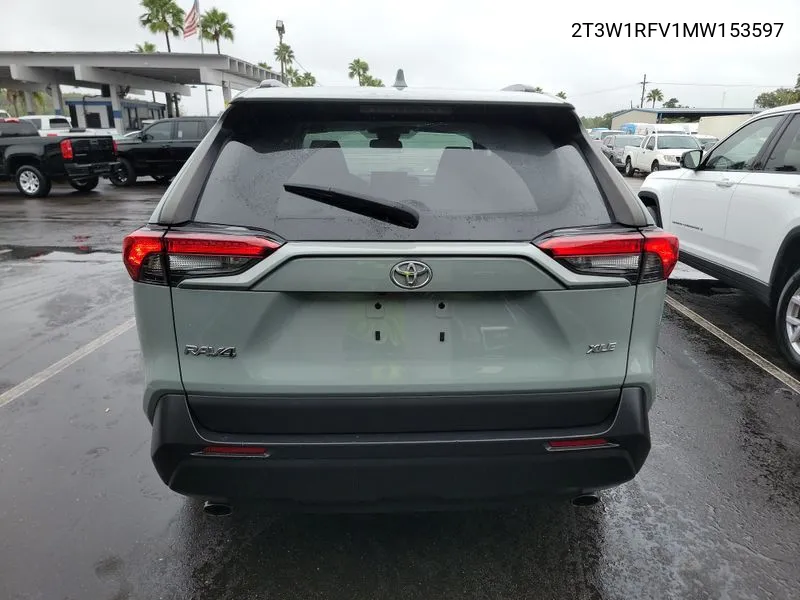 2021 Toyota Rav4 Xle/Xle Premium VIN: 2T3W1RFV1MW153597 Lot: 40713951