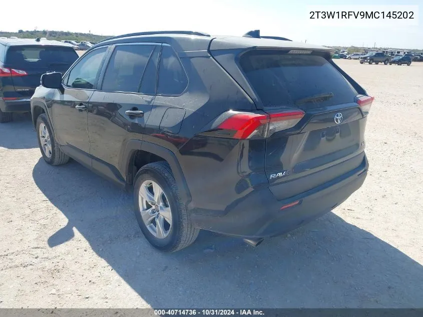 2021 Toyota Rav4 Xle VIN: 2T3W1RFV9MC145202 Lot: 40714736