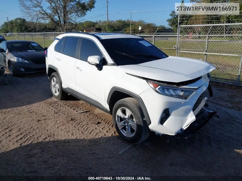 2021 Toyota Rav4 Xle VIN: 2T3W1RFV9MW166971 Lot: 40719843