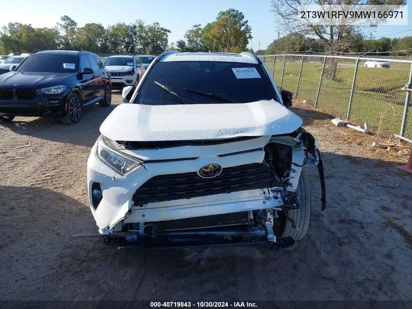 2021 Toyota Rav4 Xle VIN: 2T3W1RFV9MW166971 Lot: 40719843