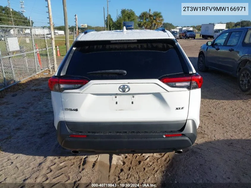 2021 Toyota Rav4 Xle VIN: 2T3W1RFV9MW166971 Lot: 40719843