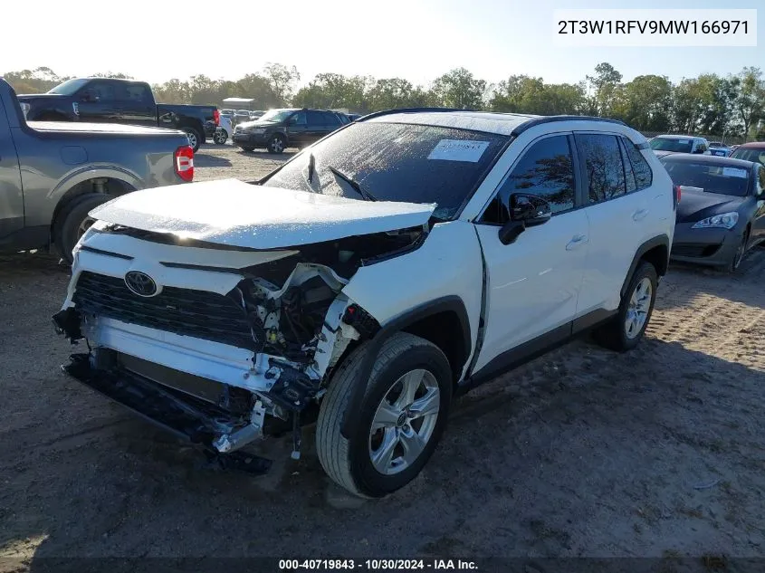 2021 Toyota Rav4 Xle VIN: 2T3W1RFV9MW166971 Lot: 40719843