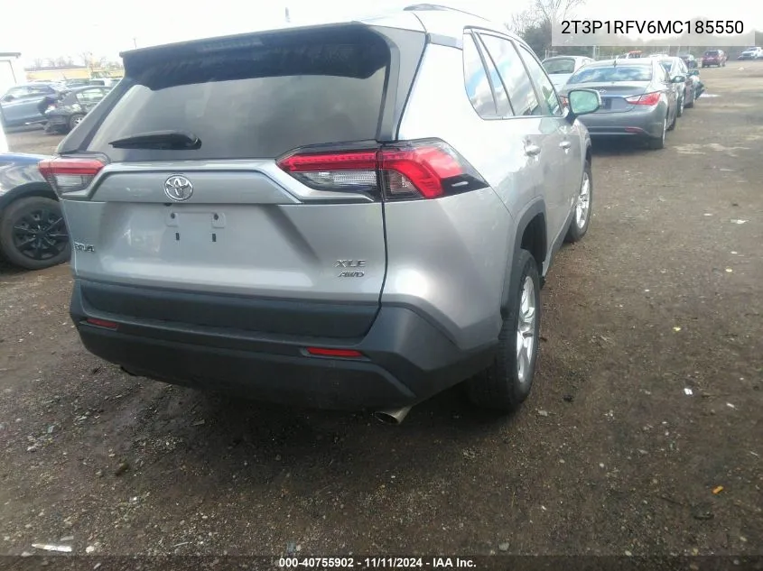 2T3P1RFV6MC185550 2021 Toyota Rav4 Xle/Xle Premium