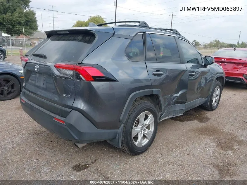 2021 Toyota Rav4 Xle VIN: JTMW1RFV5MD063897 Lot: 40762857