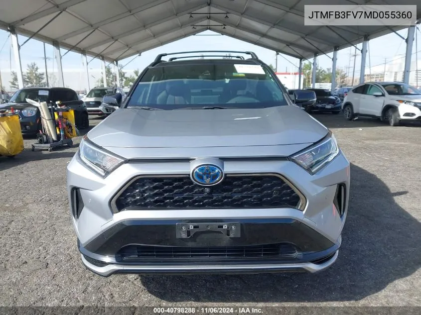 2021 Toyota Rav4 Prime Xse VIN: JTMFB3FV7MD055360 Lot: 40798288