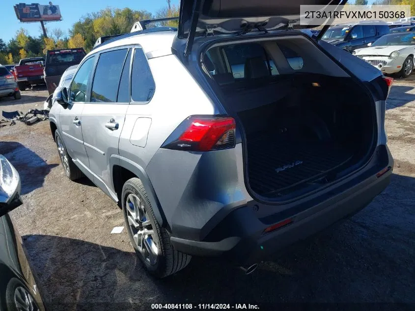 2021 Toyota Rav4 Xle Premium VIN: 2T3A1RFVXMC150368 Lot: 40841108