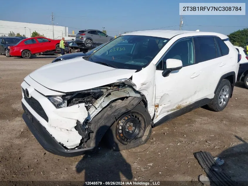 2T3B1RFV7NC308784 2022 Toyota Rav4