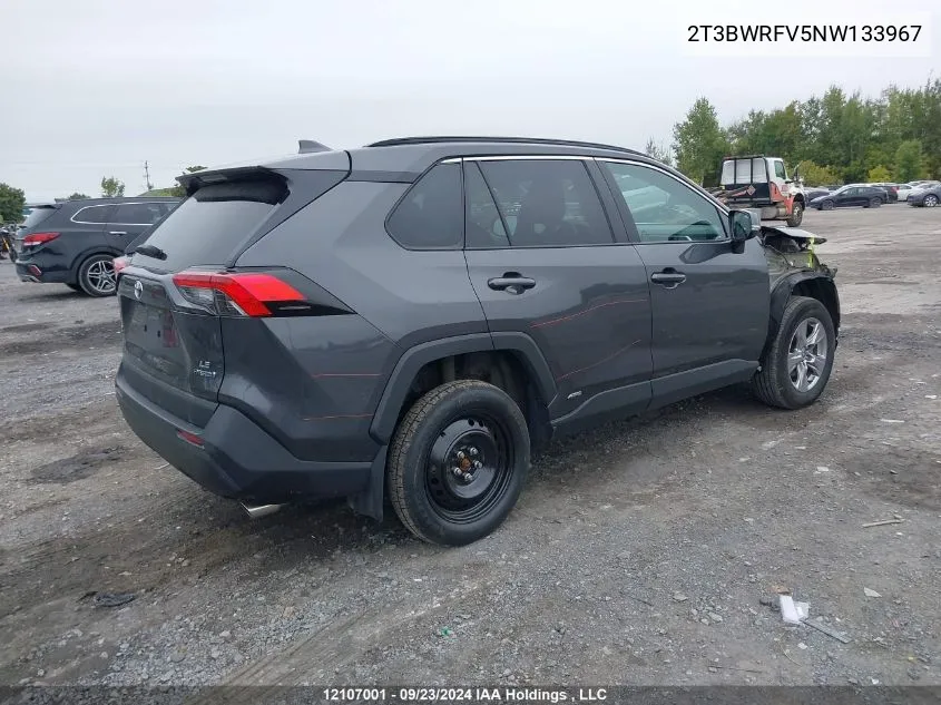 2T3BWRFV5NW133967 2022 Toyota Rav4