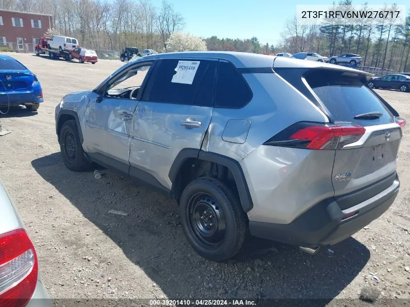 2T3F1RFV6NW276717 2022 Toyota Rav4 Le