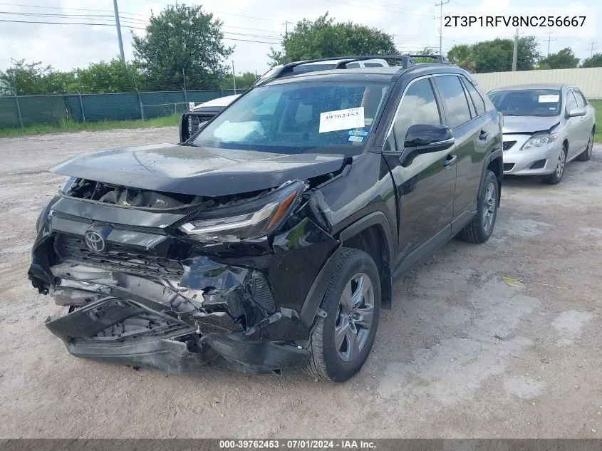 2T3P1RFV8NC256667 2022 Toyota Rav4 Xle