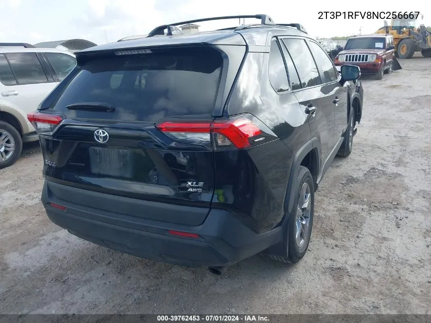 2022 Toyota Rav4 Xle VIN: 2T3P1RFV8NC256667 Lot: 39762453