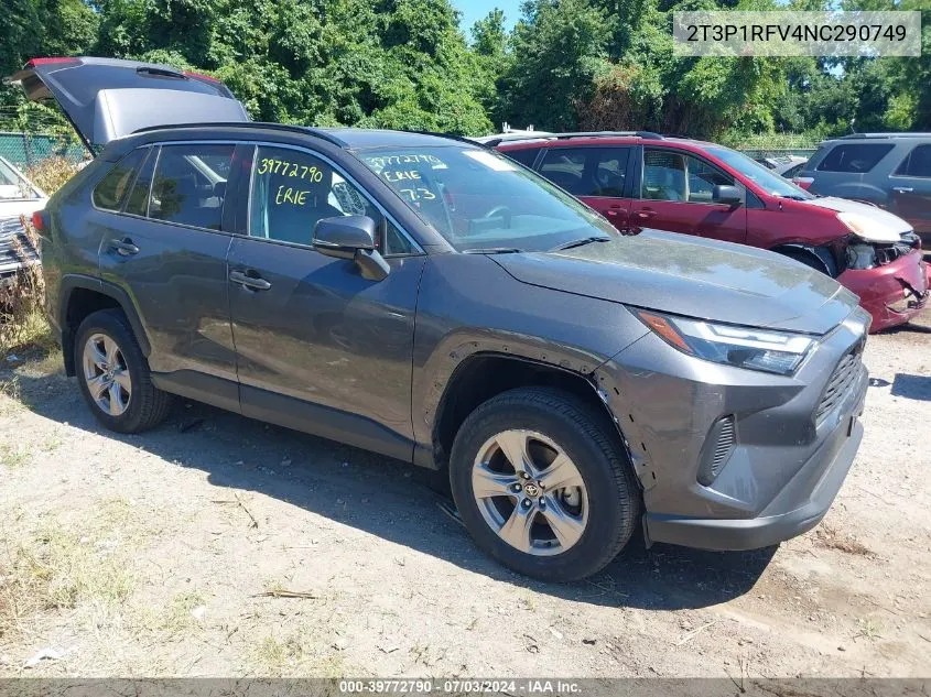 2022 Toyota Rav4 Xle VIN: 2T3P1RFV4NC290749 Lot: 39772790