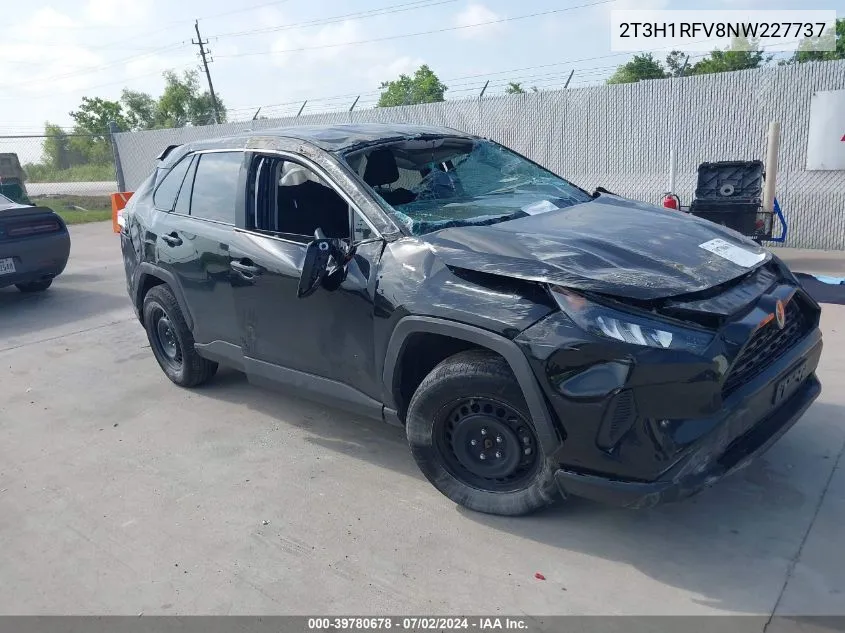 2T3H1RFV8NW227737 2022 Toyota Rav4 Le