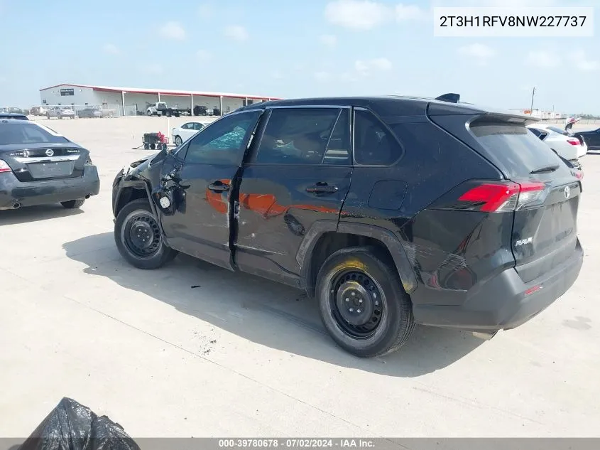 2T3H1RFV8NW227737 2022 Toyota Rav4 Le