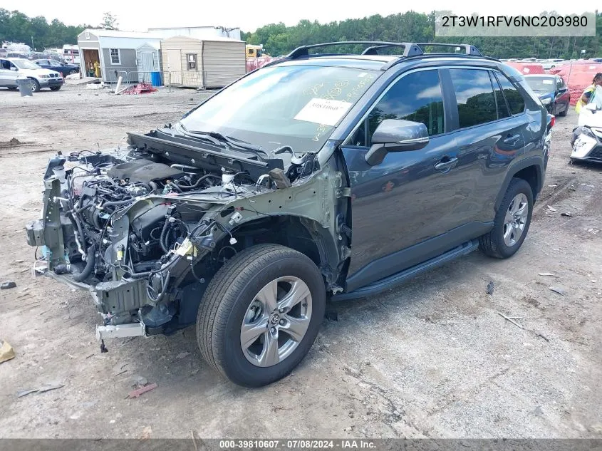 2T3W1RFV6NC203980 2022 Toyota Rav4 Xle