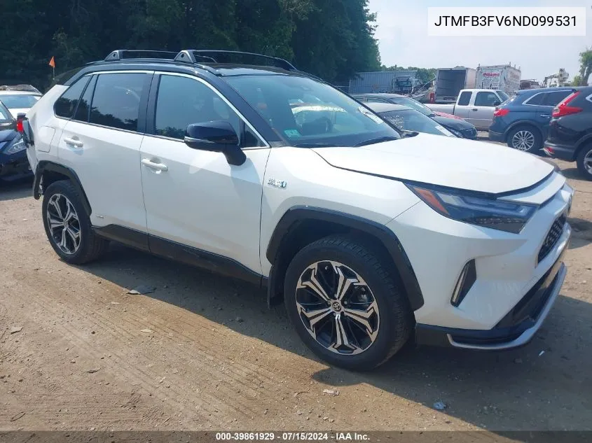 2022 Toyota Rav4 Prime Xse VIN: JTMFB3FV6ND099531 Lot: 39861929