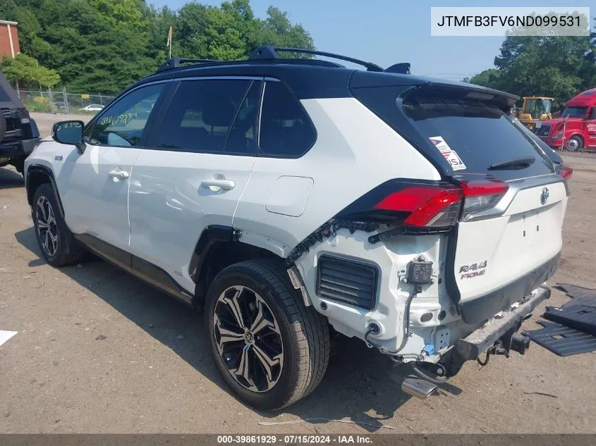 2022 Toyota Rav4 Prime Xse VIN: JTMFB3FV6ND099531 Lot: 39861929