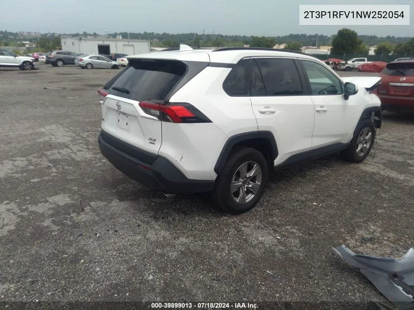 2022 Toyota Rav4 Xle VIN: 2T3P1RFV1NW252054 Lot: 39899013