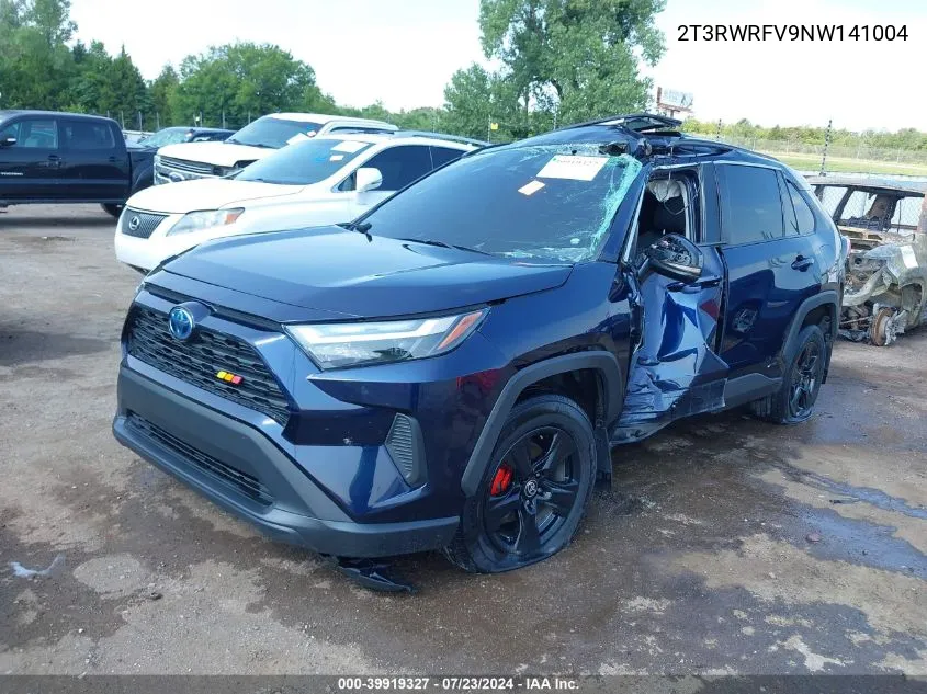 2T3RWRFV9NW141004 2022 Toyota Rav4 Hybrid Xle