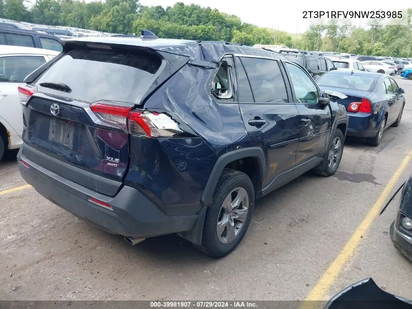 2T3P1RFV9NW253985 2022 Toyota Rav4 Xle