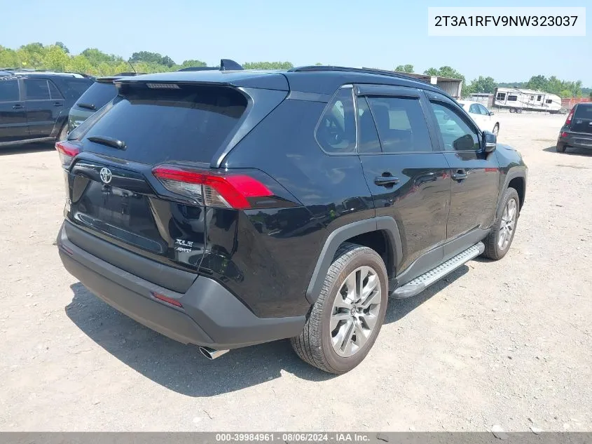 2022 Toyota Rav4 Xle Premium VIN: 2T3A1RFV9NW323037 Lot: 39984961