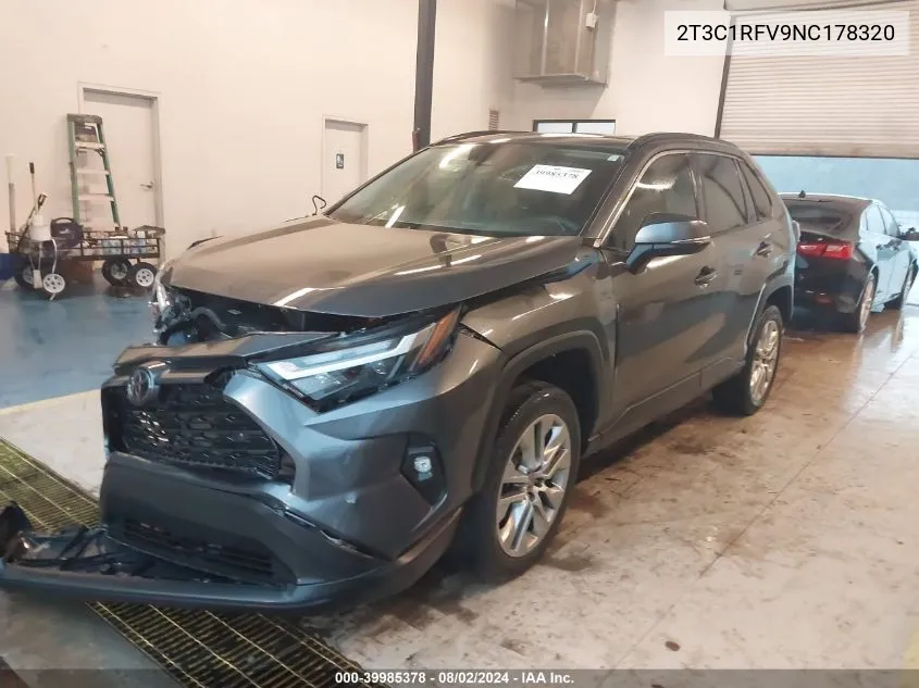 2022 Toyota Rav4 Xle Premium VIN: 2T3C1RFV9NC178320 Lot: 39985378