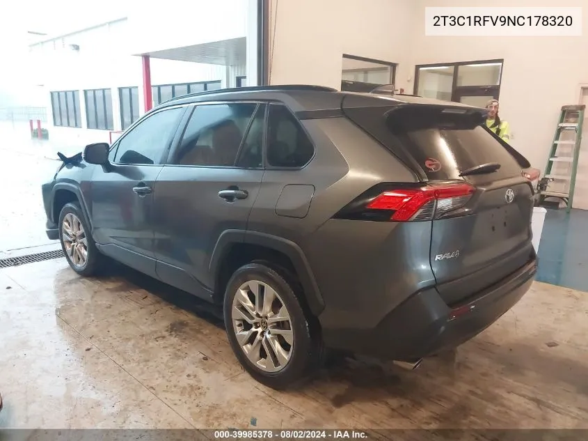 2022 Toyota Rav4 Xle Premium VIN: 2T3C1RFV9NC178320 Lot: 39985378