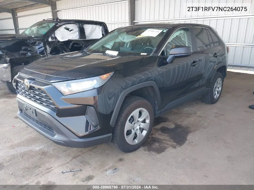 2T3F1RFV7NC264075 2022 Toyota Rav4 Le