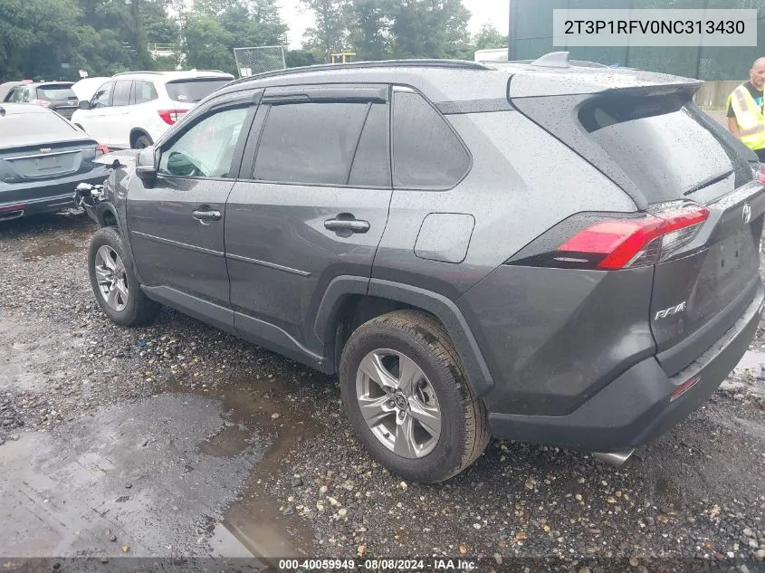 2T3P1RFV0NC313430 2022 Toyota Rav4 Xle