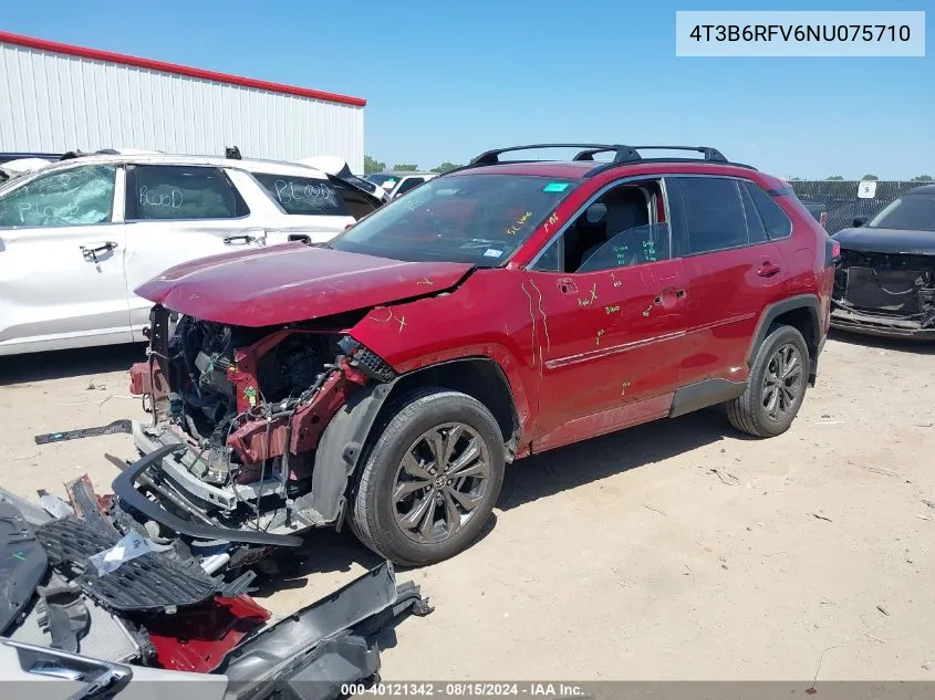 4T3B6RFV6NU075710 2022 Toyota Rav4 Xle Premium