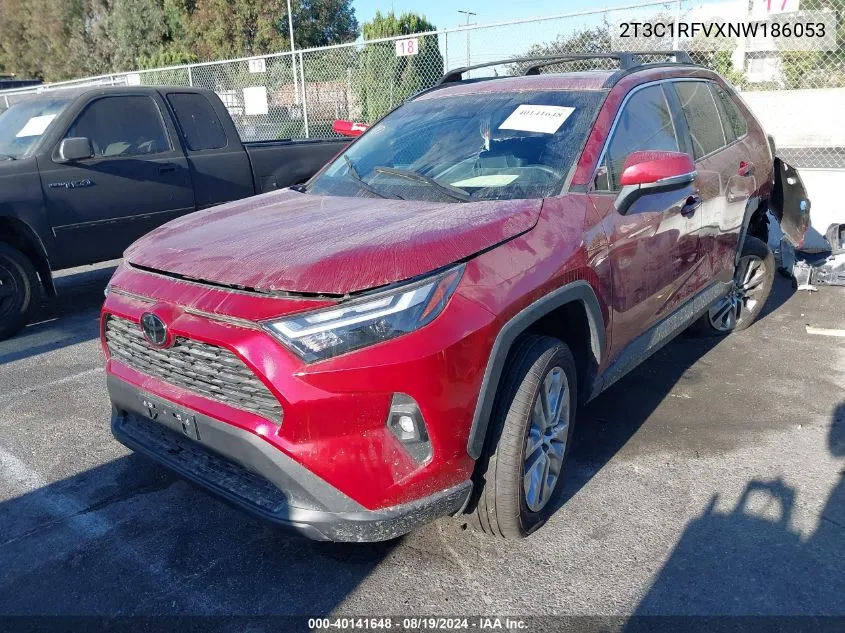 2022 Toyota Rav4 Xle Premium VIN: 2T3C1RFVXNW186053 Lot: 40141648