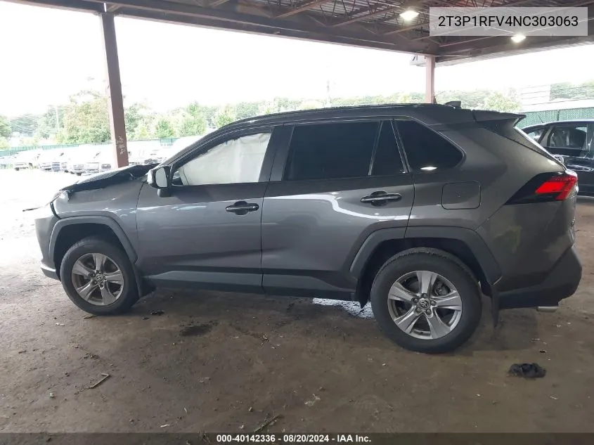 2T3P1RFV4NC303063 2022 Toyota Rav4 Xle/Xle Premium