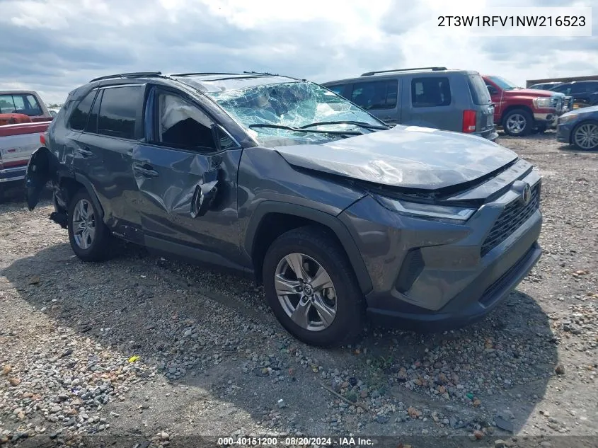 2T3W1RFV1NW216523 2022 Toyota Rav4 Xle