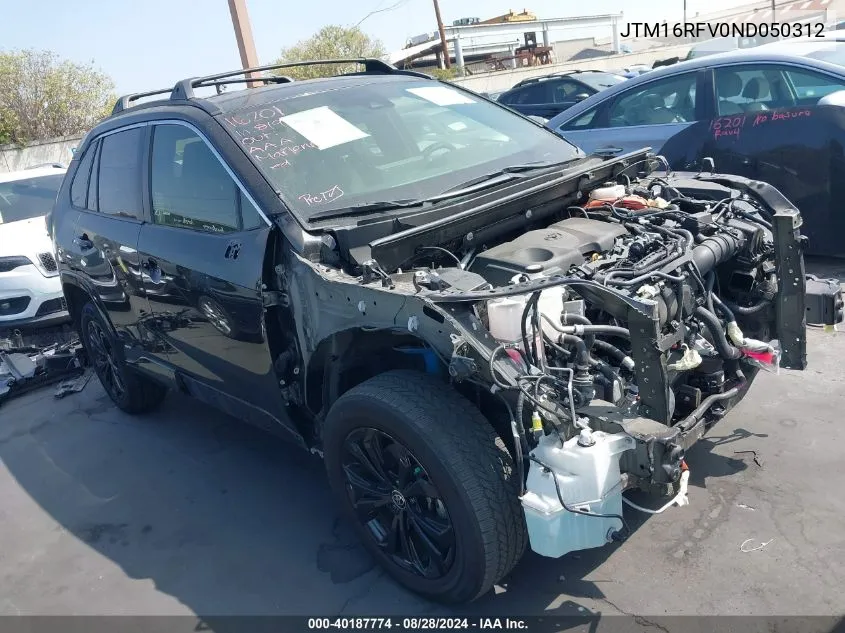 2022 Toyota Rav4 Hybrid Se VIN: JTM16RFV0ND050312 Lot: 40187774