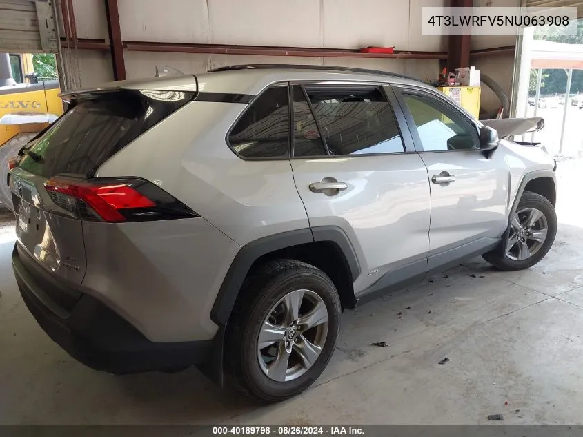 2022 Toyota Rav4 Hybrid Le VIN: 4T3LWRFV5NU063908 Lot: 40189798