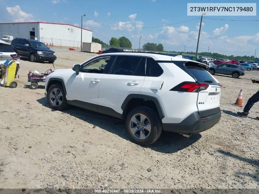 2022 Toyota Rav4 Xle VIN: 2T3W1RFV7NC179480 Lot: 40230447