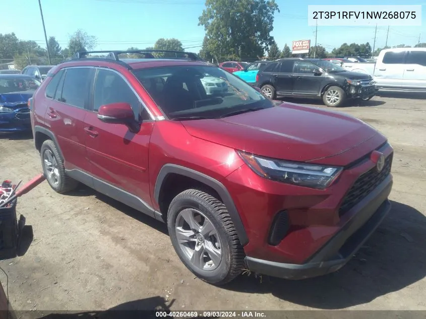 2022 Toyota Rav4 Xle VIN: 2T3P1RFV1NW268075 Lot: 40260469