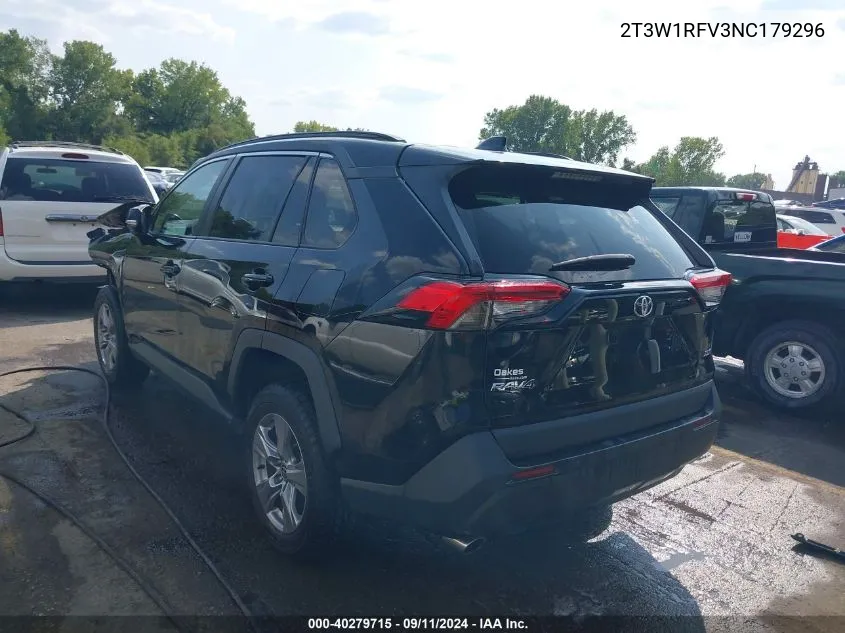 2022 Toyota Rav4 Xle VIN: 2T3W1RFV3NC179296 Lot: 40279715