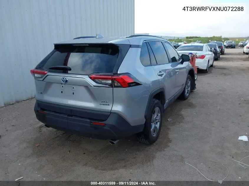 4T3RWRFVXNU072288 2022 Toyota Rav4 Xle