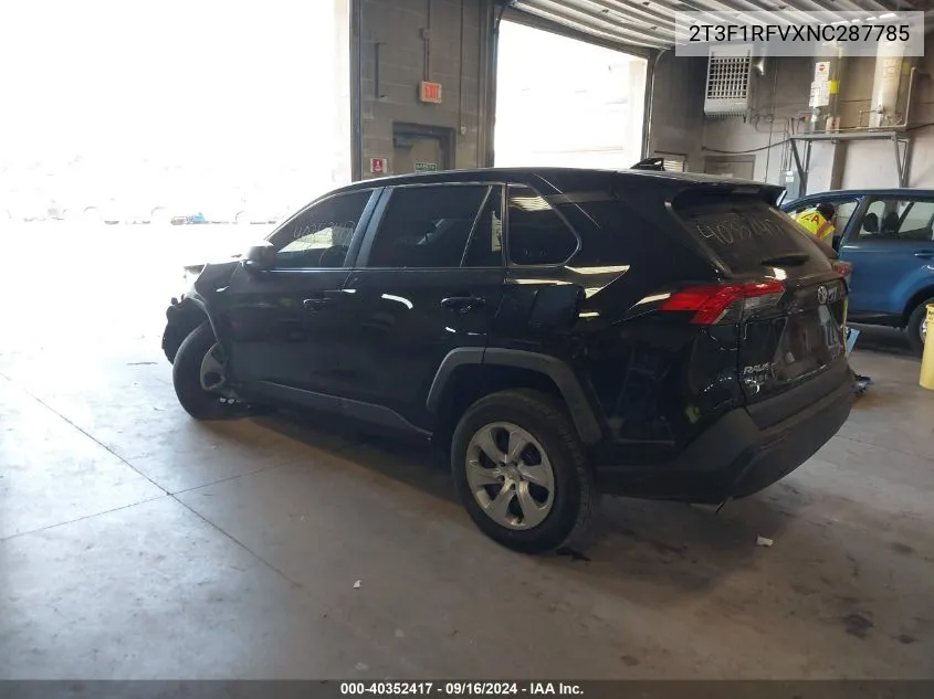 2022 Toyota Rav4 Le VIN: 2T3F1RFVXNC287785 Lot: 40352417