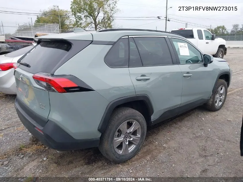 2022 Toyota Rav4 Xle VIN: 2T3P1RFV8NW273015 Lot: 40645935