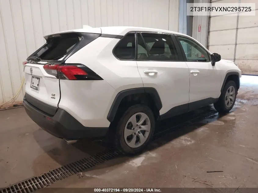 2022 Toyota Rav4 Le VIN: 2T3F1RFVXNC295725 Lot: 40372194