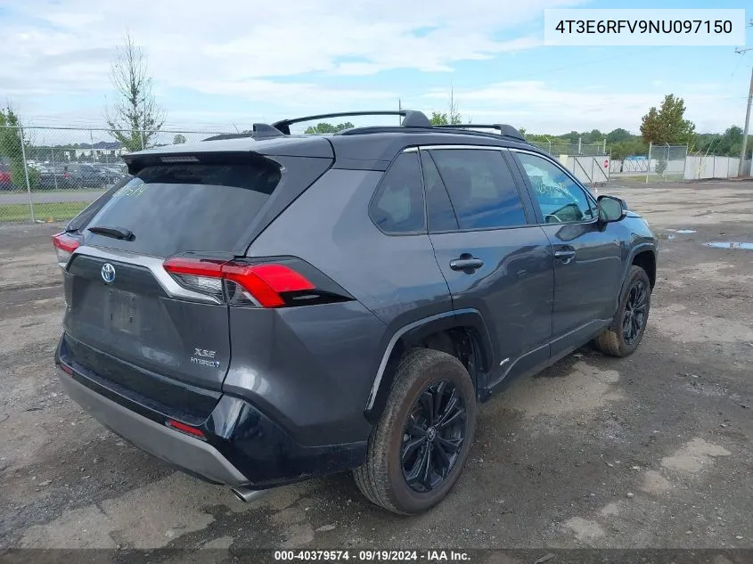 4T3E6RFV9NU097150 2022 Toyota Rav4 Hybrid Xse