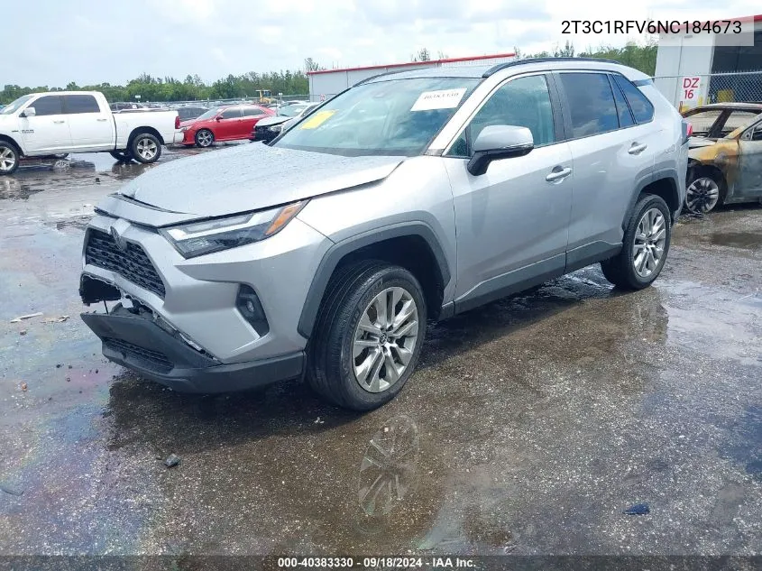 2022 Toyota Rav4 Xle Premium VIN: 2T3C1RFV6NC184673 Lot: 40383330