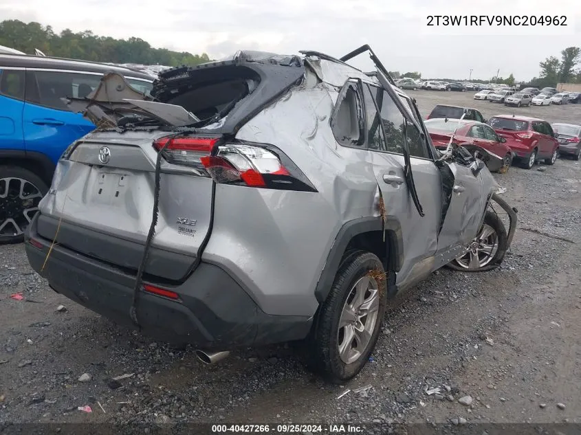 2T3W1RFV9NC204962 2022 Toyota Rav4 Xle