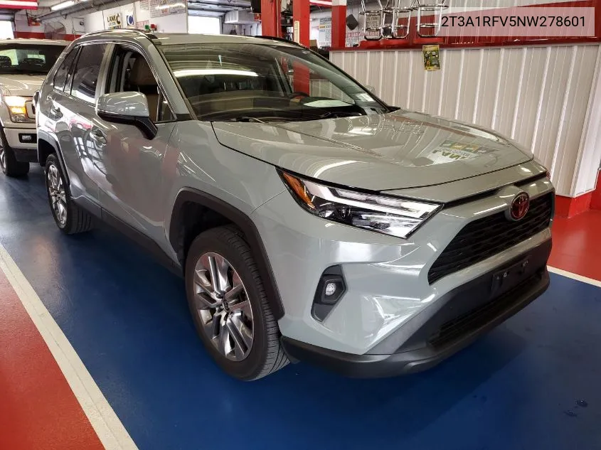 2022 Toyota Rav4 Xle Premium VIN: 2T3A1RFV5NW278601 Lot: 40440366